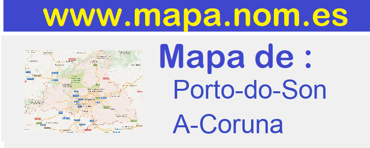 mapa de  Porto-do-Son