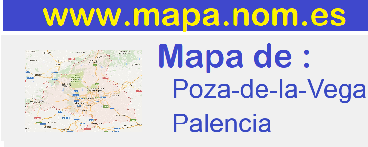 mapa de  Poza-de-la-Vega