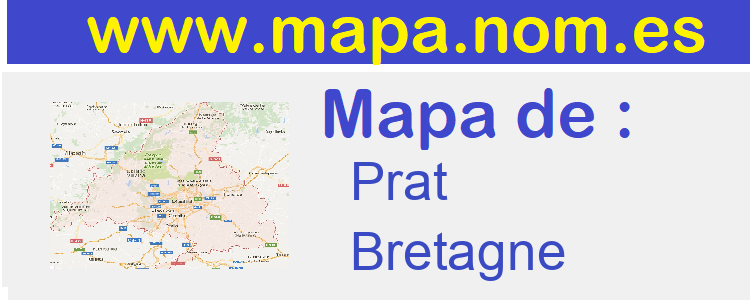 mapa de  Prat