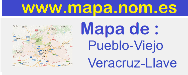 mapa de  Pueblo-Viejo