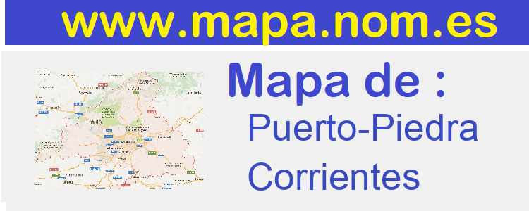 mapa de  Puerto-Piedra