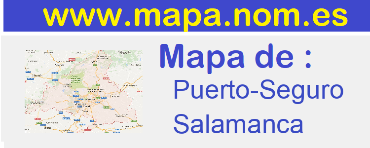 mapa de  Puerto-Seguro