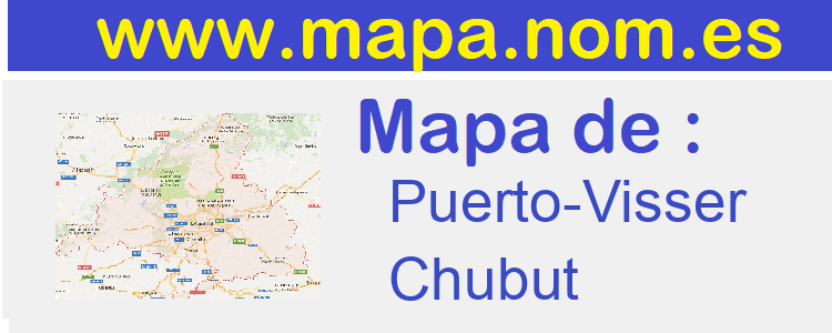 mapa de  Puerto-Visser