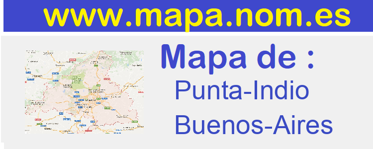 mapa de  Punta-Indio