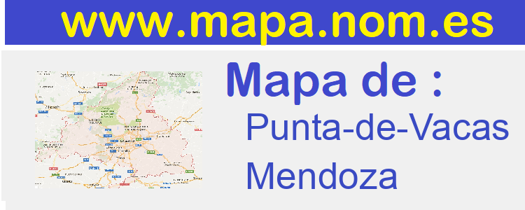 mapa de  Punta-de-Vacas