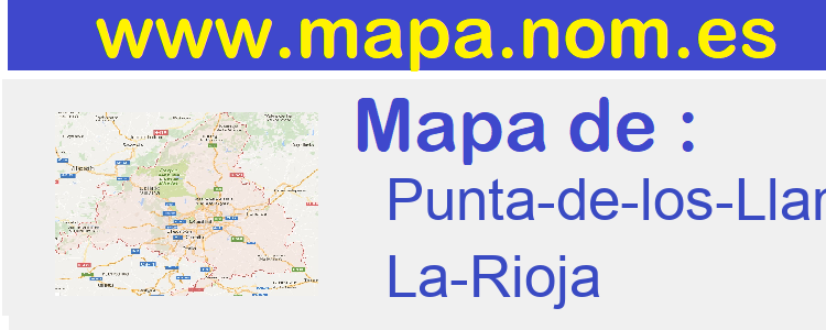 mapa de  Punta-de-los-Llanos