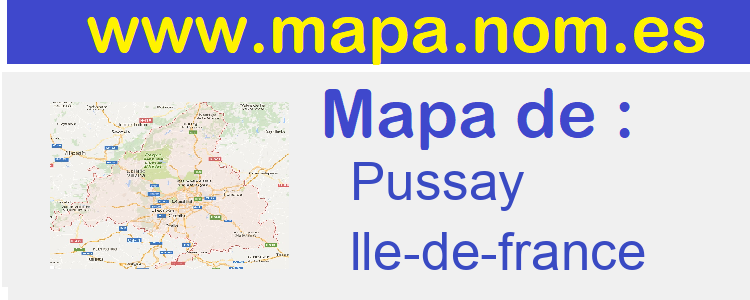 mapa de  Pussay