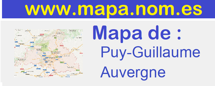 mapa de  Puy-Guillaume