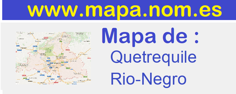 mapa de  Quetrequile