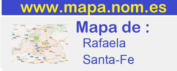 mapa de  Rafaela