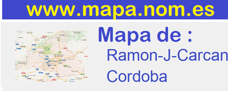 mapa de  Ramon-J-Carcano