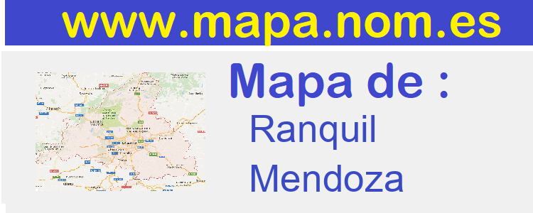 mapa de  Ranquil