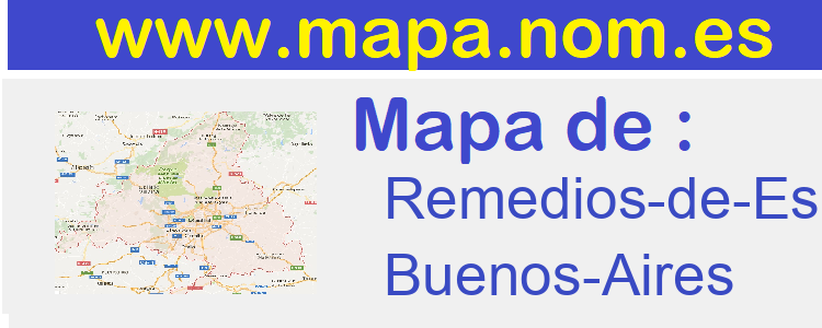 mapa de  Remedios-de-Escalada
