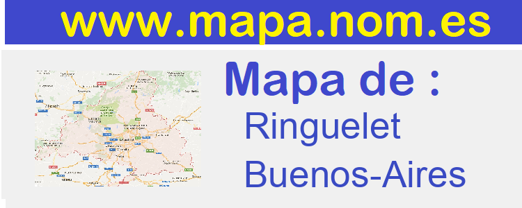 mapa de  Ringuelet