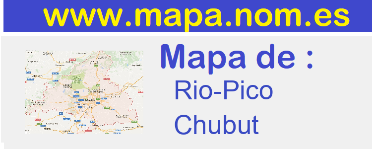 mapa de  Rio-Pico
