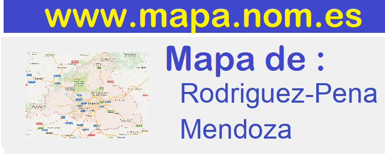 mapa de  Rodriguez-Pena
