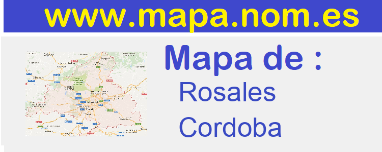 mapa de  Rosales