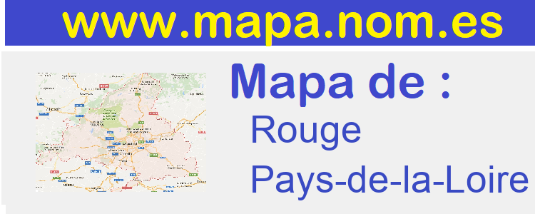 mapa de  Rouge