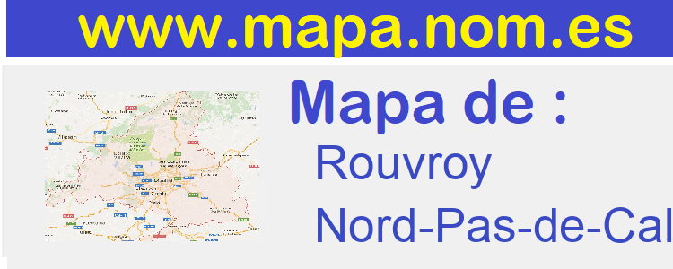 mapa de  Rouvroy
