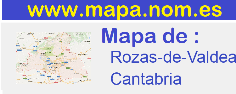 mapa de  Rozas-de-Valdearroyo-Las