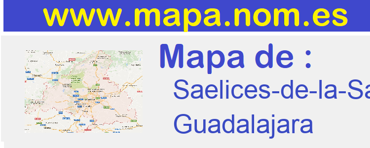 mapa de  Saelices-de-la-Sal