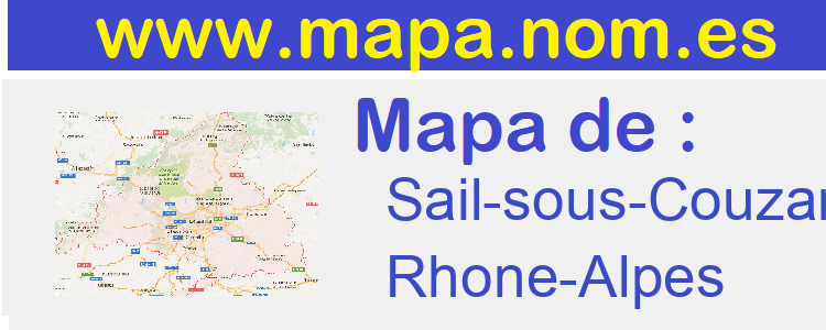 mapa de  Sail-sous-Couzan