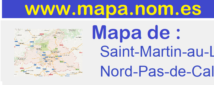 mapa de  Saint-Martin-au-Laert