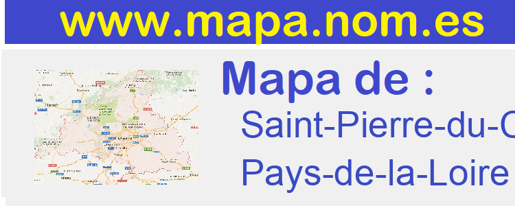 mapa de  Saint-Pierre-du-Chemin