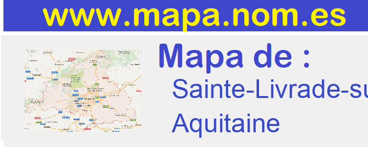 mapa de  Sainte-Livrade-sur-Lot