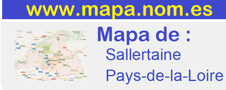 mapa de  Sallertaine
