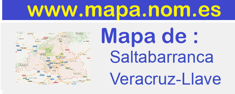 mapa de  Saltabarranca