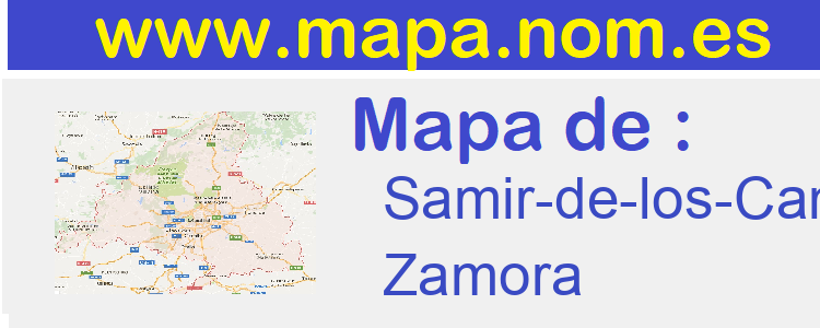 mapa de  Samir-de-los-Canos