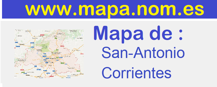 mapa de  San-Antonio