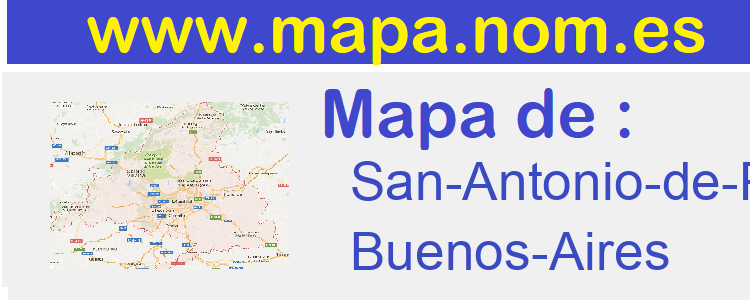 mapa de  San-Antonio-de-Padua