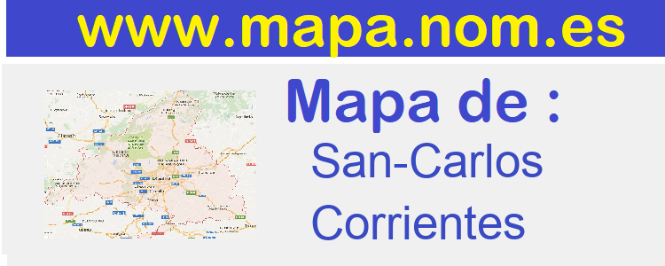 mapa de  San-Carlos
