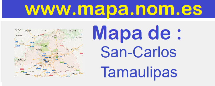 mapa de  San-Carlos