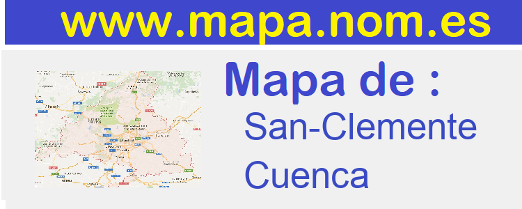 mapa de  San-Clemente