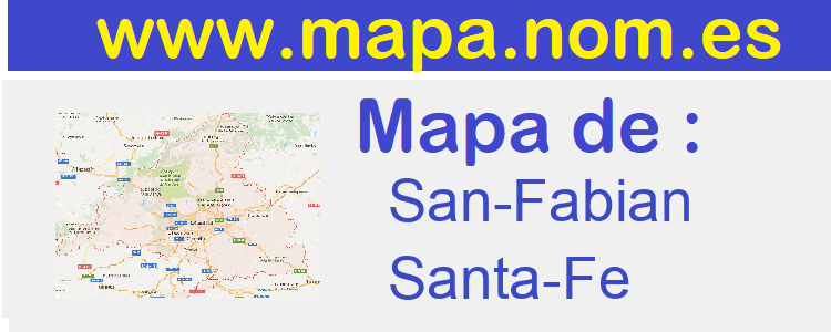 mapa de  San-Fabian