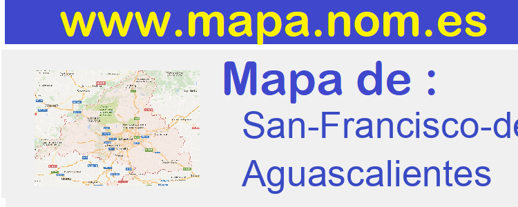 mapa de  San-Francisco-de-los-Romo