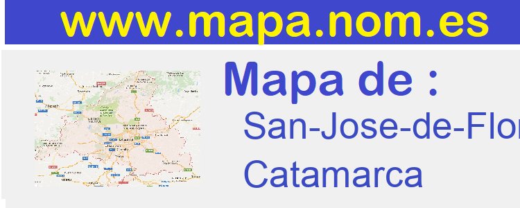 mapa de  San-Jose-de-Flores