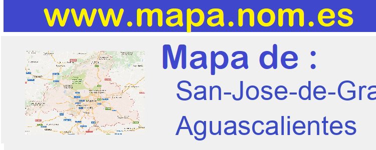 mapa de  San-Jose-de-Gracia