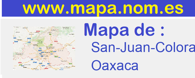 mapa de  San-Juan-Colorado