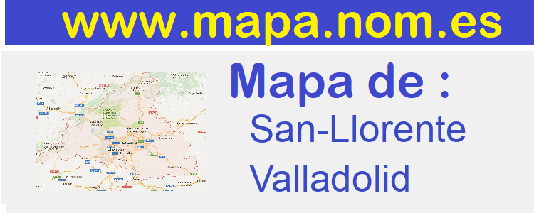 mapa de  San-Llorente
