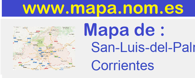 mapa de  San-Luis-del-Palmar