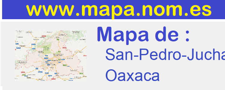 mapa de  San-Pedro-Juchatengo
