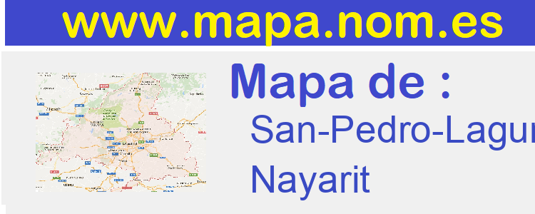 mapa de  San-Pedro-Lagunillas