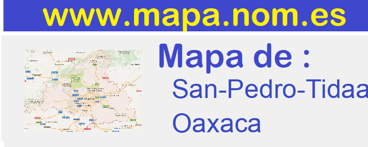mapa de  San-Pedro-Tidaa