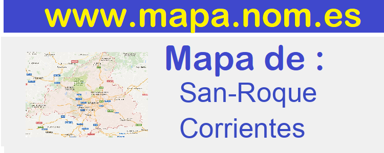 mapa de  San-Roque