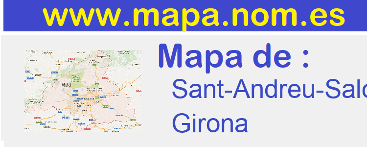 mapa de  Sant-Andreu-Salou