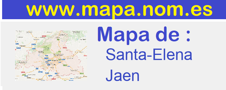 mapa de  Santa-Elena